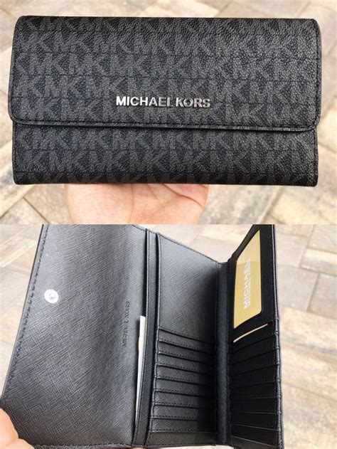 tri fold michael kors wallet|Michael Kors trifold wallet.